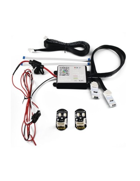 RGBW Multicolor Angel Eyes DRL Module Set for BMW Series 5 G30, Series 6GT