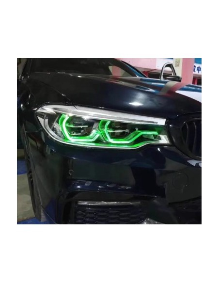 RGBW Multicolor Angel Eyes DRL Module Set for BMW Series 5 G30, Series 6GT
