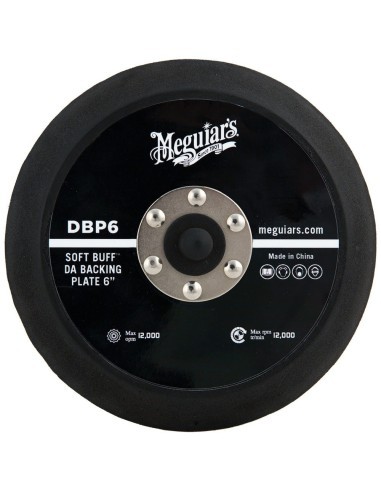 Πλάκα Στήριξης Μαζίνας Orbitala Meguiar's Soft Buff, 152mm