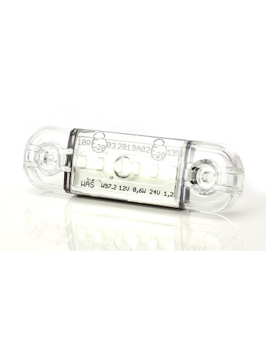 LED Position Lamp 713 W97.2 12V-24V White Was