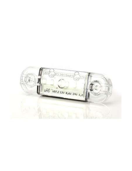 LED Position Lamp 713 W97.2 12V-24V White Was