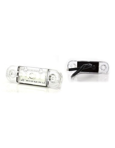 LED Position Lamp 713 W97.2 12V-24V White Was