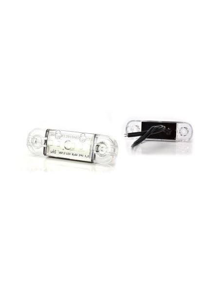 LED Position Lamp 713 W97.2 12V-24V White Was