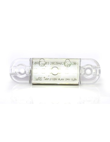 LED Position Lamp 713 W97.2 12V-24V White Was