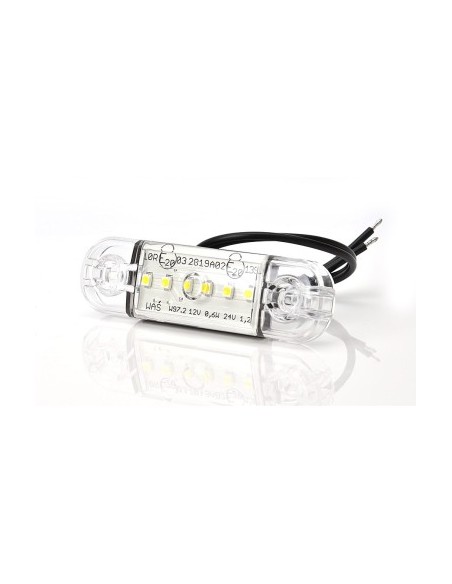 LED Position Lamp 713 W97.2 12V-24V White Was