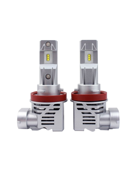 Σετ 2 led H11 M3 Canbus, 55W, φωτεινότητα 10.000 Lm, 12V-24V