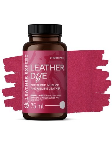 Βαφή για Σουέτ Ροζ Κερασί Leather Expert, Dye...