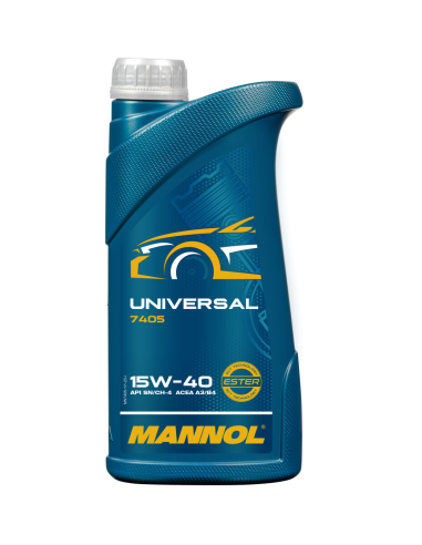 MANNOL UNIVERSAL 15W-40 Engine Oil - 1L