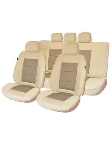Premium Lux Beige Chair Cover Set, Universal,...