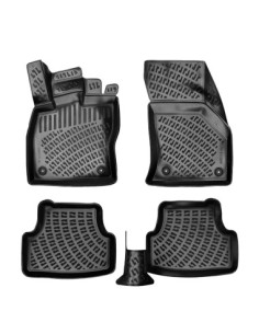 Rubber mat set type tray for Seat Leon III 2012-2020