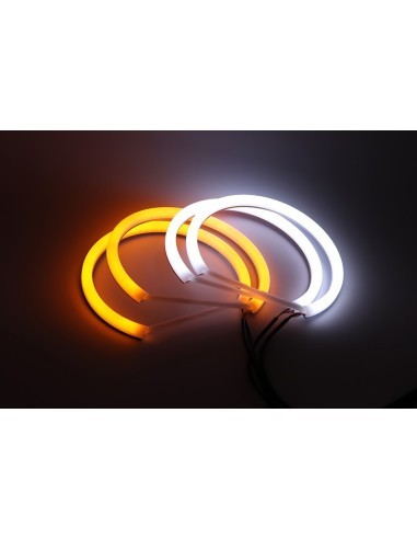 Kit Angel Eyes LED COTTON Jelzéssel BMW E46-hoz...