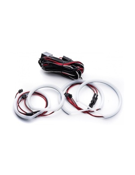 Kit Angel Eyes LED COTTON για BMW E60 2x106mm + 2x146mm