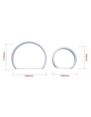 Kit Angel Eyes LED COTTON a BMW E60 2x106mm +...