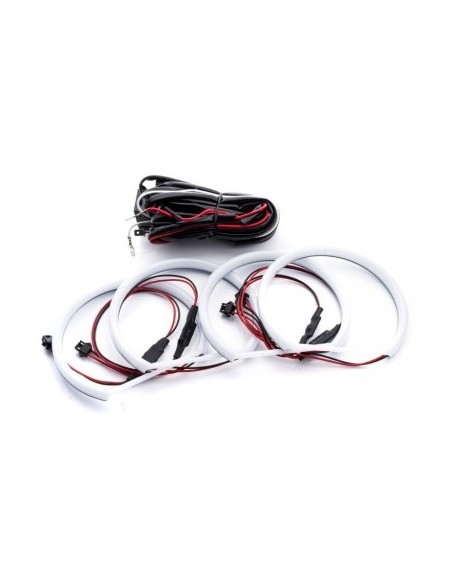 Kit Angel Eyes LED COTTON for BMW E65, E66 LCI 2x106mm + 2x131mm
