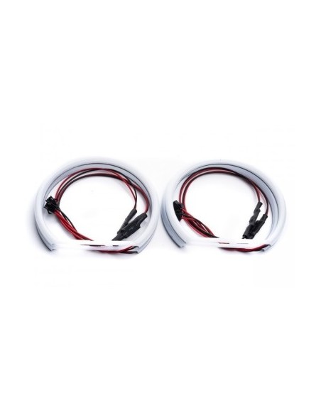 Kit Angel Eyes LED COTTON για BMW E65, E66 LCI 2x106mm + 2x131mm