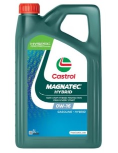 Castrol Magnatec Hybrid 0W16 Motor Oil, 5L