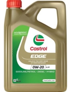 Castrol EDGE 0W20 LL IV motor oil, 4L