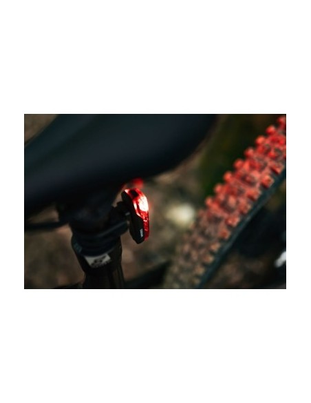 Bike Light Set, front and rear, brightness up to 100m, Osram LEDsBIKE RACE 100Set
