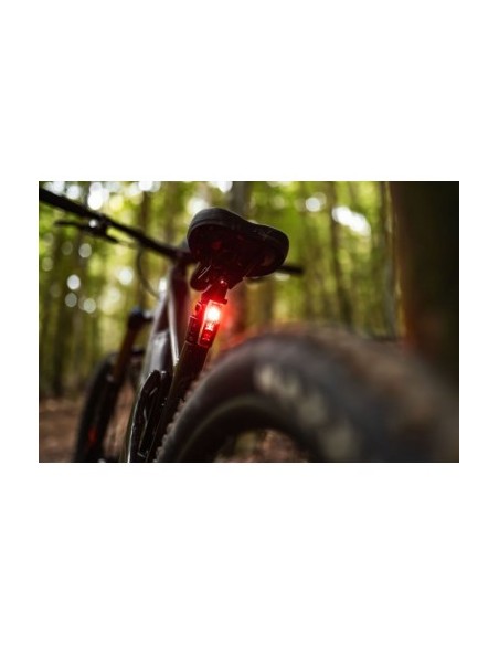 Bike Light Set, front and rear, brightness up to 100m, Osram LEDsBIKE RACE 100Set
