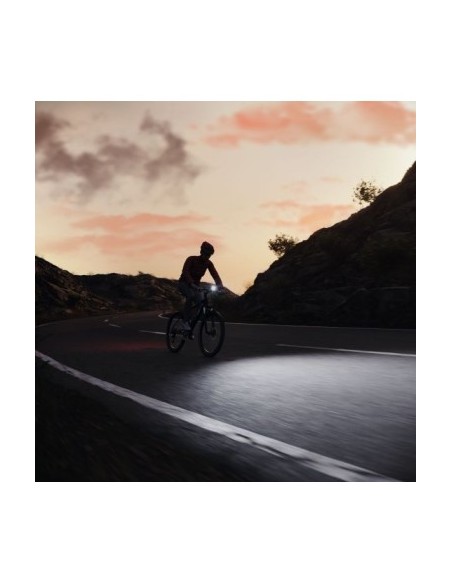 Bike Light Set, front and rear, brightness up to 100m, Osram LEDsBIKE RACE 100Set