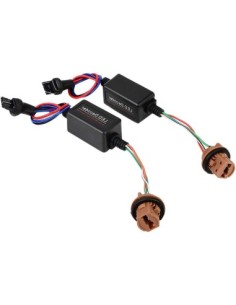 2 db LED W21W/5W T20 hibajavító / dekóder készlet két szálra 2