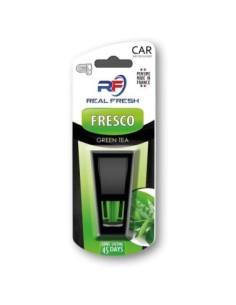 Real Fresh Car Air Freshener, Fresh Green Tea, 8ml