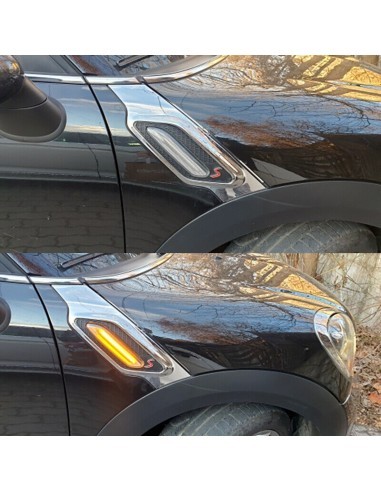 Set of 2 Dynamic Sequential Wing Turn Signals...