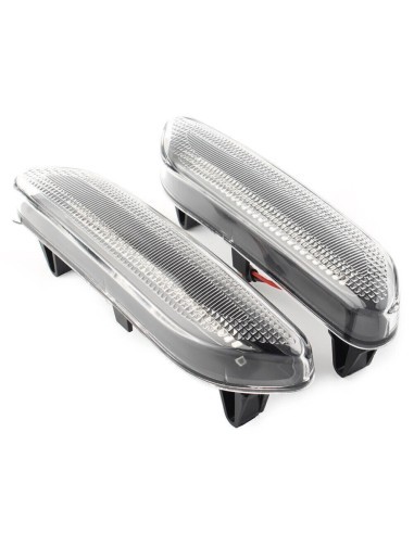 Set of 2 Wing Indicators with Clear Glass Mini...