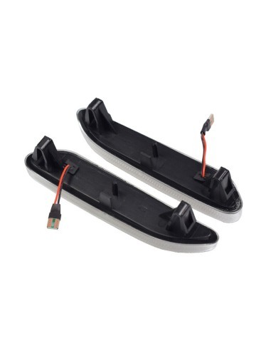 Set of 2 Wing Indicators with Clear Glass Mini...