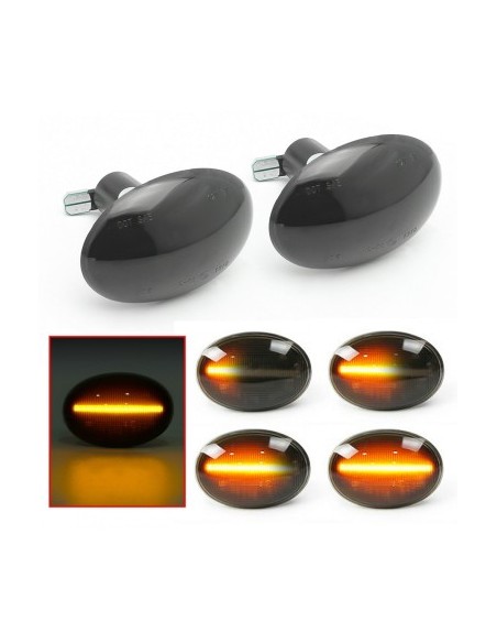 Set of 2 Dynamic LED Wing Indicators for Mini R55 R56 R57 R58 R59