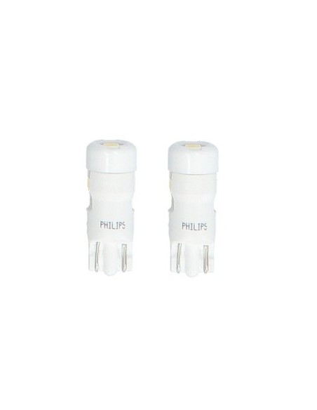 Set 2 car bulbs White W5W Philips Ultinon Pro7000 SL 6000K signaling