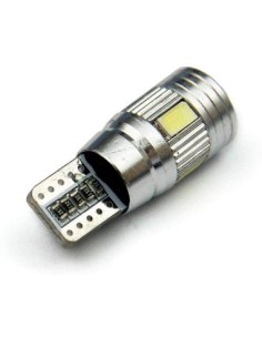 White Car LED Canbus T10 with 6 SMD 5630 - T10-5630-6SMD 2