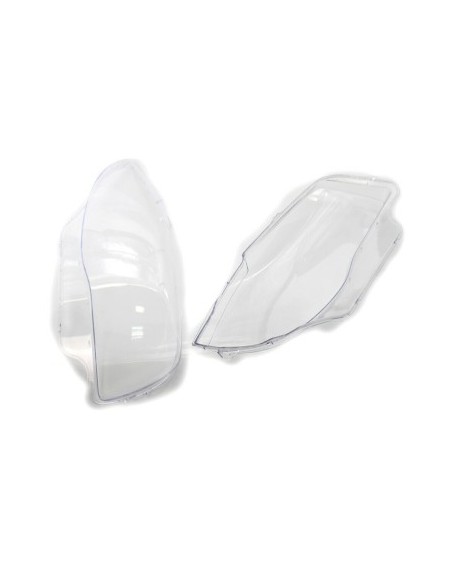 Set 2 headlights glasses for BMW Series 1 E81 E82 E87 E88 (2004 - 2011)