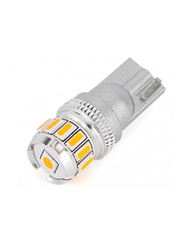 Car LED W5W, Orange, Canbus, T10, 12V