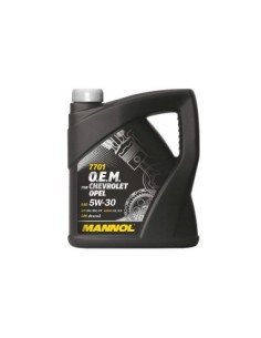 MANNOL O.E.M. Chevrolet Opel 5W-30 4L motorolaj