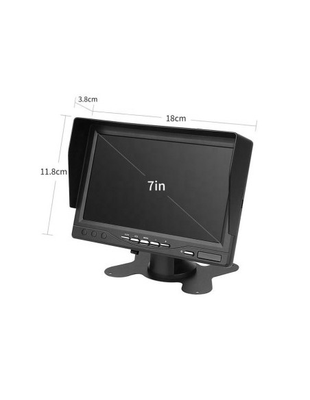 Car Display AHD 7" 12-24V