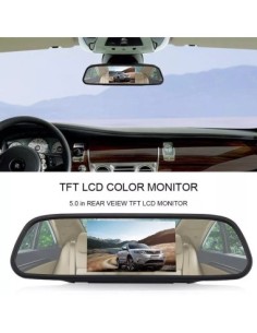5" AHD Car Display on Rearview Mirror 2