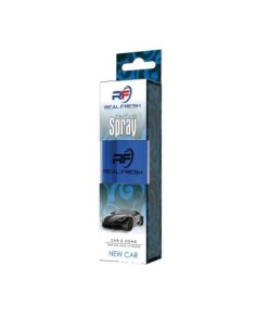 Real Fresh Car Air Freshener, New Car Spray, 50ml