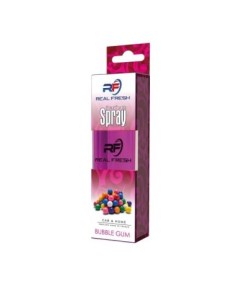 Autóillatosító Real Fresh, Spray Buborék Rágó, 50ml