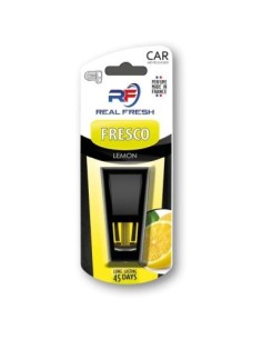Real Fresh Car Air Freshener, Fresh Lemon, 8ml