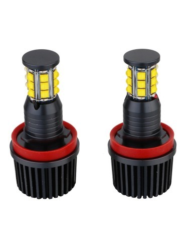 Σετ 2 Led Marker H8 144W Can Bus με Led Cree