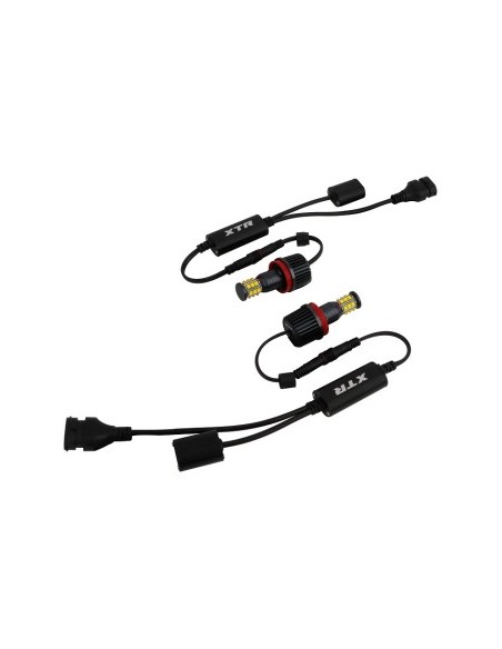 Set of 2 H8 144W Can Bus LED Markers with Cree LEDs