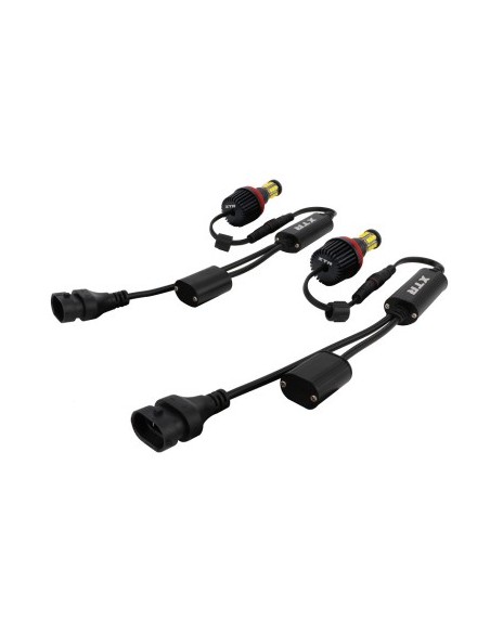 Set of 2 H8 144W Can Bus LED Markers with Cree LEDs