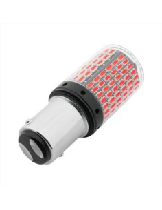 Car LED P21/5W, BAY15D, 144 SMD, Canbus RED, 12V