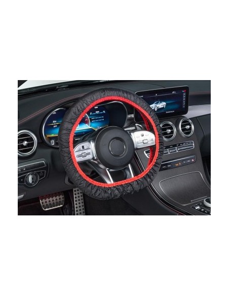 Reusable nylon steering wheel cover