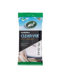 Wet Wipes for Window Cleaning 24 pcs Turtle Wax Cleare Vue