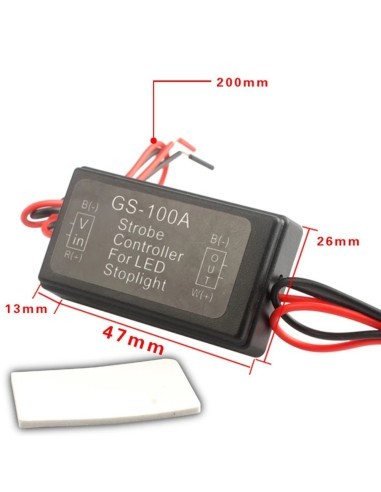Strobe / emergency brake flash module 12/24v