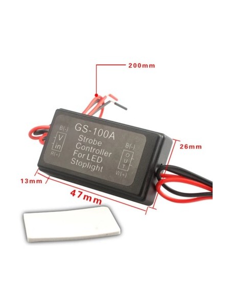 Strobe / emergency brake flash module 12/24v
