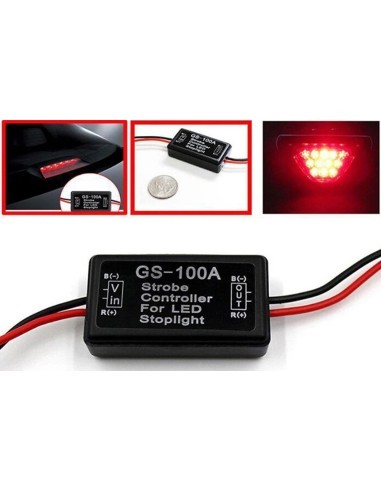 Strobe / emergency brake flash module 12/24v