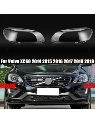 Set of 2 headlight bottles for Volvo XC60 (2014...